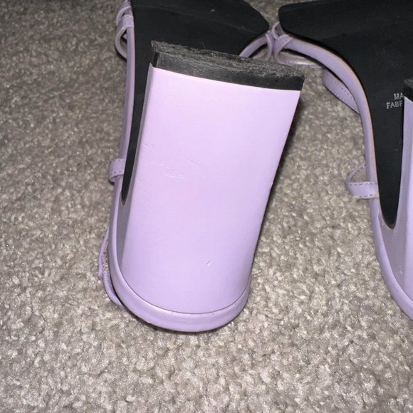 Vintage Jessica Lavender Purple Strappy Heels 3 Inch 3” Size 6.5 - Picture 8 of 9